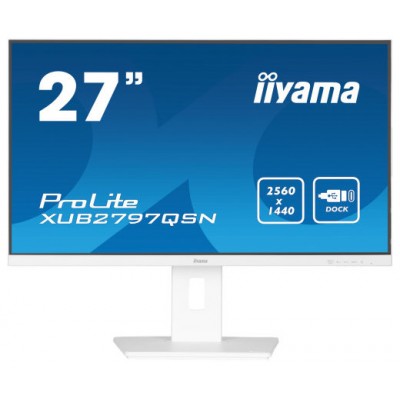 MONITOR IIYAMA IPS, DOCK, 65W, 3X3.2 1XC, 300CD (Espera 4 dias)